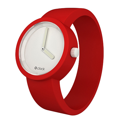 o clock_rood_horloge_2